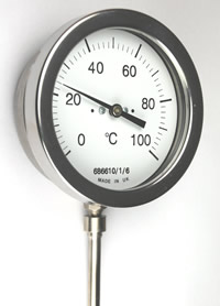 (101) Vapour Filled System Thermometer