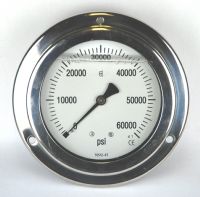 (019) 100mm or 160mm High Pressure Gauge