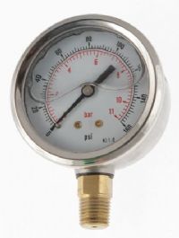 (002) 40mm & 50mm Diameter Glycerine Filled Industrial Series Pressure Gauge