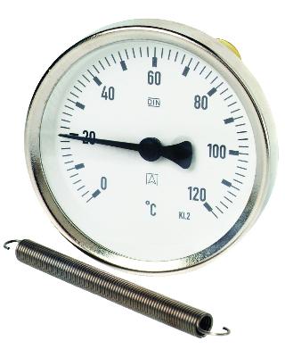 Pipe Clip Surface Reading Thermometers - 63mm