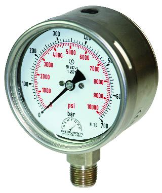 Pressure Gauge - 100mm & 160mm Full Safety Pattern Design
