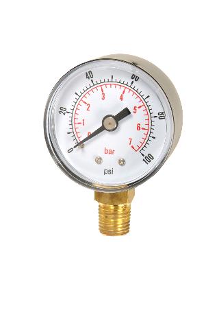 Pneumatic Pressure Gauge - 40mm,& 50mm Bourdon Tube Design