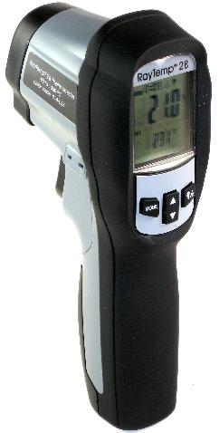 Infrared Non-Contact Thermometer - Ray Temp 28 -50C/+1370C