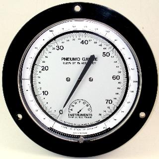 Direct Drive Pneumo Depth Gauge (Series 25) - 4.5