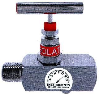 Ashford Instrumentation Single Block & Bleed Needle Valve - Generation 200 Series
