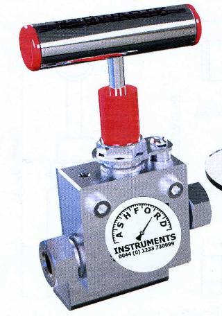 Ashford Instrumentation High Pressure Needle Valve - 2000 Bar Rated