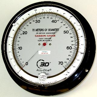 3D Instruments Caisson Gauge - 4.5