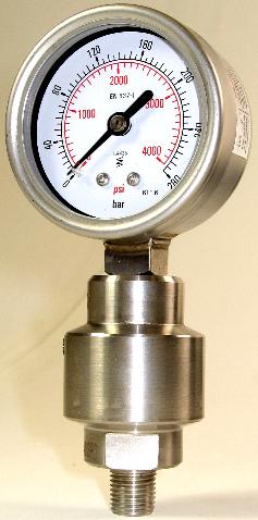 Welded Mini Chemical Seal - 63mm Diameter Gauge