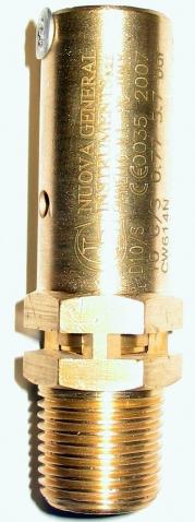 D10/S Nuova General Pressure Relief Valve - Free Outlet