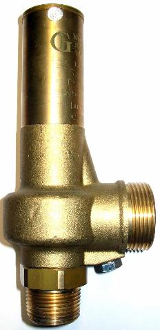 G20/S Nuova General Instruments Pressure Relief Valve - Piped Outlet