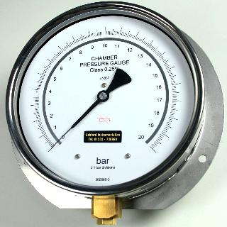 Tunnelling Caisson Gauge - Medical Lock 1% 160mm Diameter Standard Design