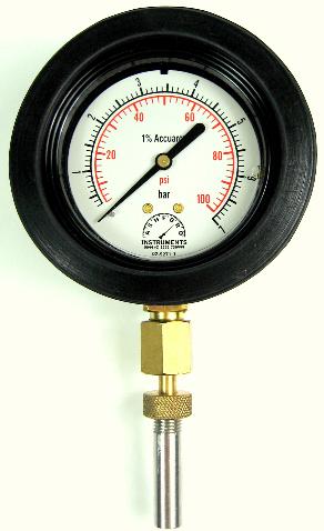 Binder Test Point Pressure Gauge - 63mm Diameter