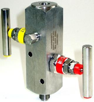 Series BBV-0  2-Valve Block Manifold is for use over a broad