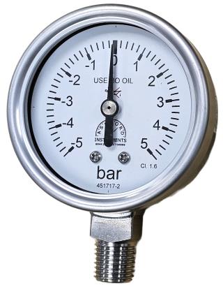 Interlock Pressure Gauge