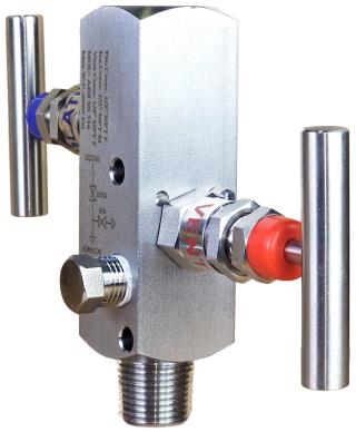 2-Valve Manifold Block & Bleed Remote Mount - EL Series