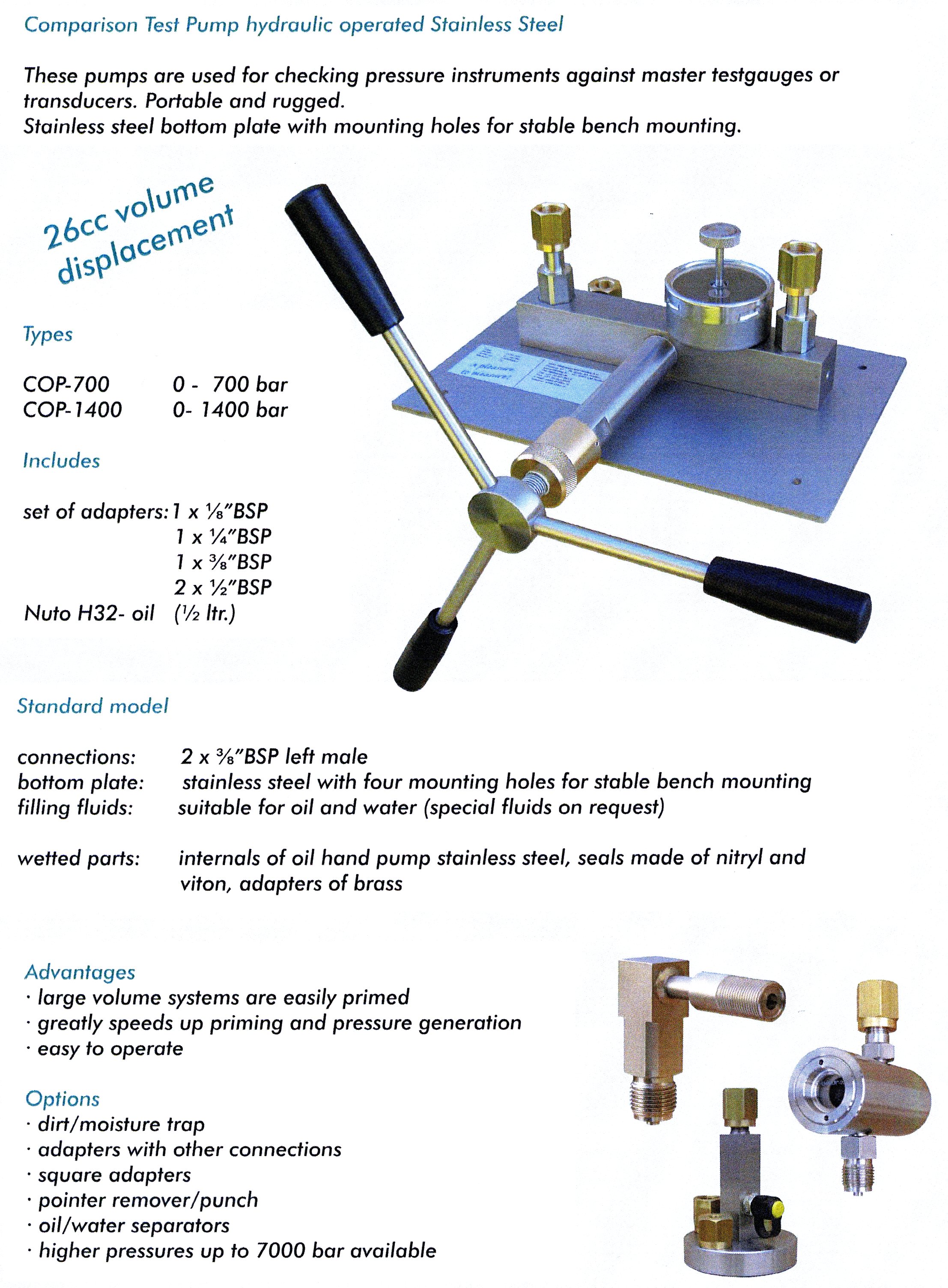 Liquid Comparator Specialist Instrumentation and Valve Suppliers