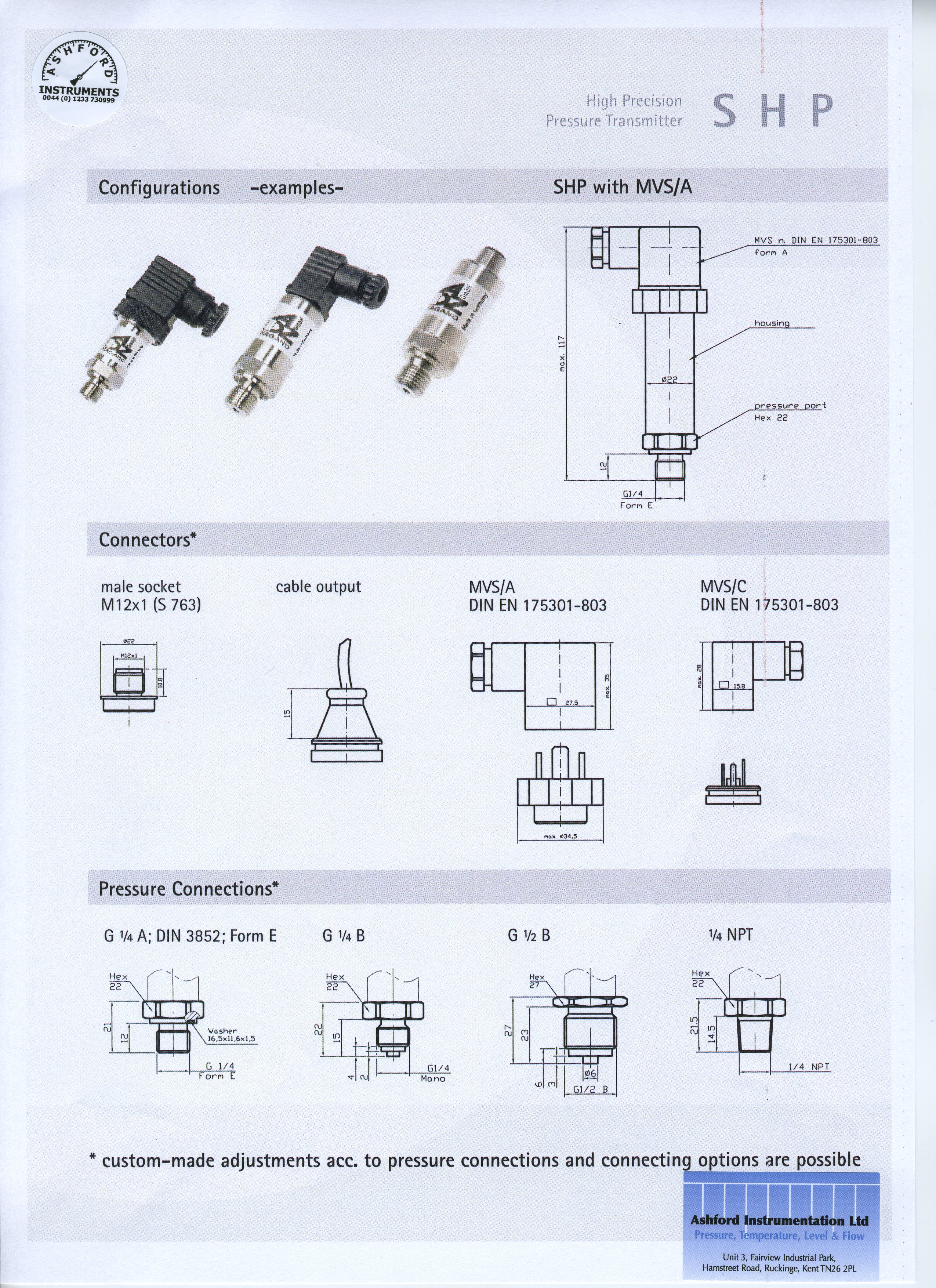 Specialist Instrumentation and Valve Suppliers