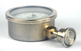 Triclamp Mini Hygienic Seal Pressure Gauge - 63mm Diameter