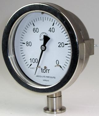 Absolute Pressure Gauge - 100mm & 160mm Barometrically Compensated