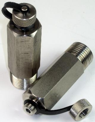 Binder Style Test Plugs - Stainless Steel Body
