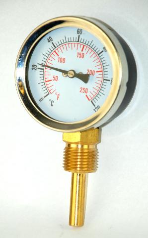 Thermometer Gauge for Water Cooled Pumps