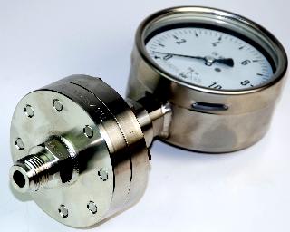 Bolted Body Chemical Seal Gauge - 100mm & 160mm Diameter