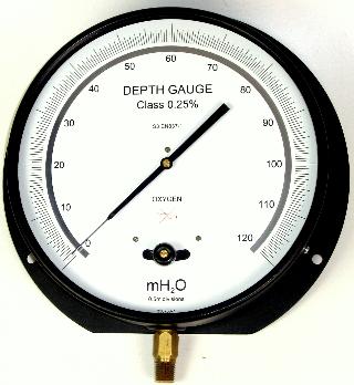 Fresh Water Pneumo Depth Gauge 200mm (8